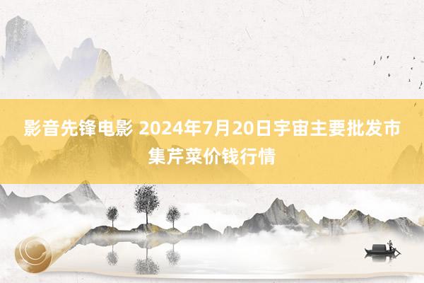 影音先锋电影 2024年7月20日宇宙主要批发市集芹菜价钱行情