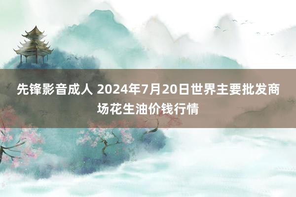 先锋影音成人 2024年7月20日世界主要批发商场花生油价钱行情