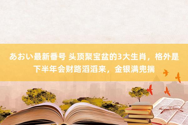 あおい最新番号 头顶聚宝盆的3大生肖，格外是下半年会财路滔滔来，金银满兜揣