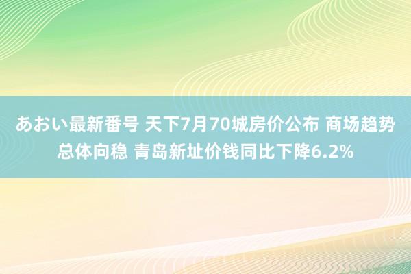 あおい最新番号 天下7月70城房价公布 商场趋势总体向稳 青岛新址价钱同比下降6.2%